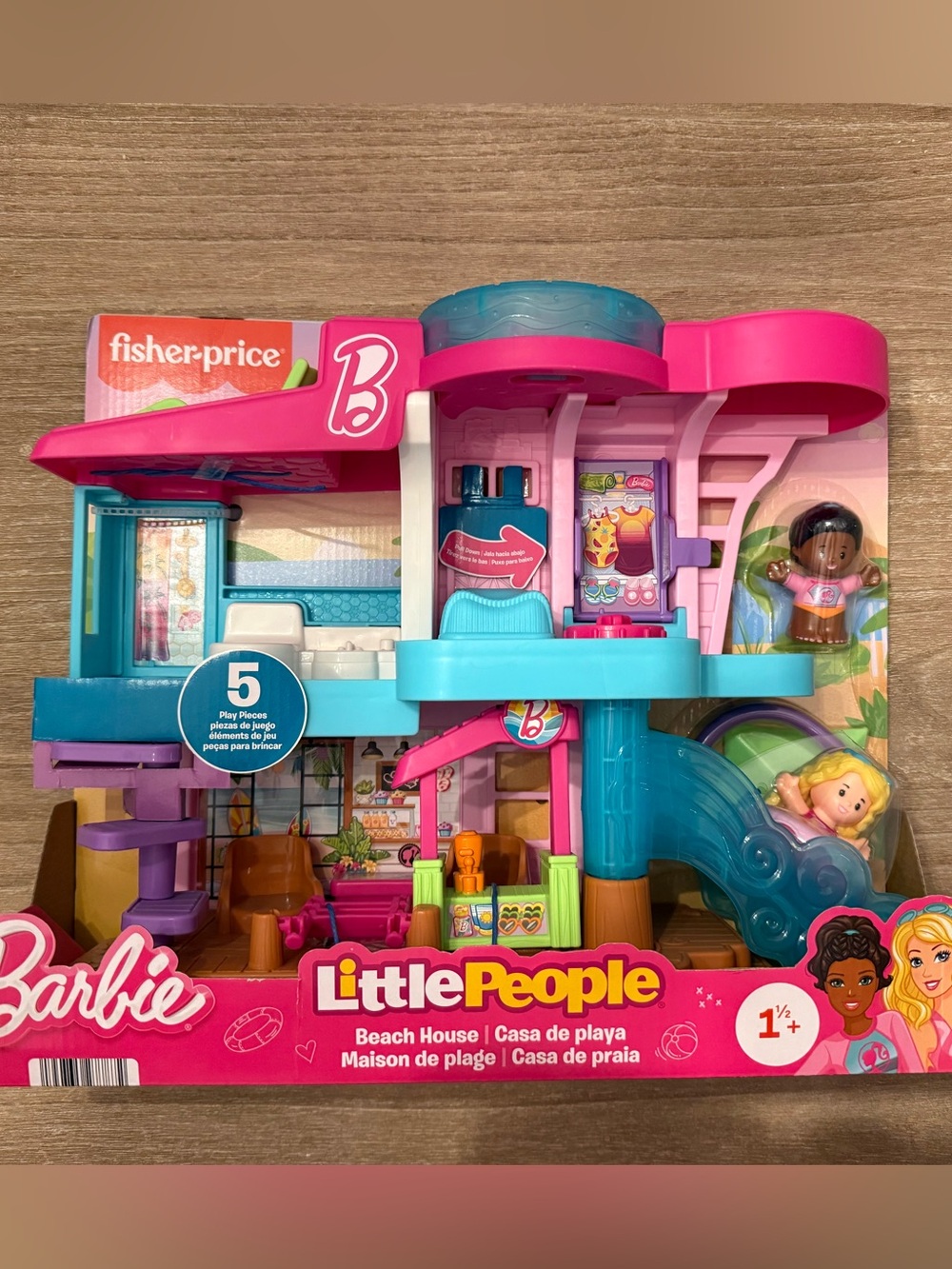 Fisher-Price Little People Barbie Beach House Playset Hot toys Toddler